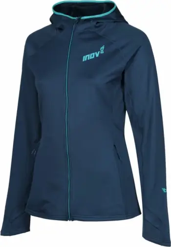 Duks për femra Inov-8 VentureLite Mid Hoodie FZ, navy blue