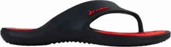 Flip-flop për meshkuj Rider, të zeza e të kuqe
