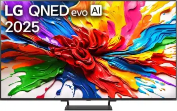 Televizor Smart Mini LED, LG 75QNED86A3A, 75" 4K UHD, QNED Color Pro, procesor α8 AI Gen2