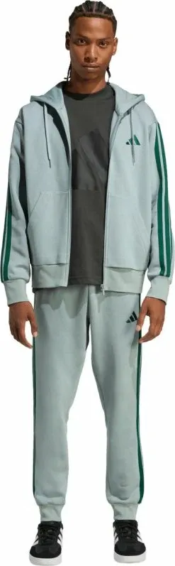 Pantallona sportive adidas Essentials 3-Stripes Fleece KD4836, mint - 6