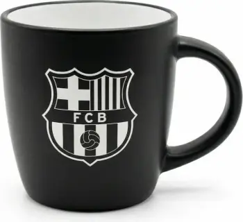 Filxhan qeramike FC Barcelona BC1027, i zi 325ml