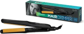 Hekur për flokë Brock HC 2001 BK, pllaka qeramike 11×2.5 cm, 39W, e zezë