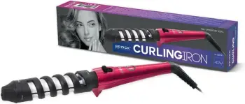 Hekur për kaçurrela Brock HC 6201 PK, 19/22 mm, 200°C, 40 W, rozë