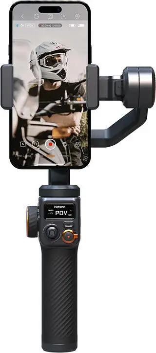 Gimbal Hohem iSteady M6 për telefona, 400g, 18 orë bateri, i zi