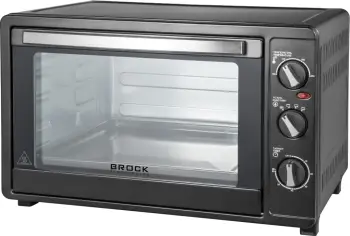 Furrë elektrike portative Brock TO 6001B 60 L 2200 W, e zezë