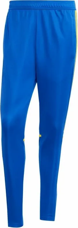 Pantallona për meshkuj adidas, të kaltra-verdhë - 1