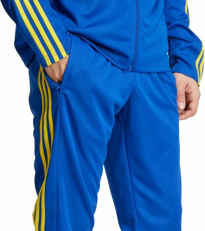 Pantallona për meshkuj adidas, të kaltra-verdhë - 6