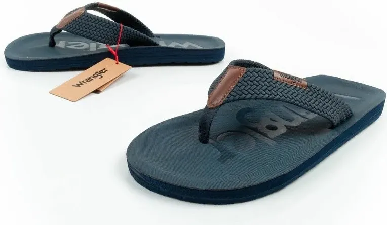 Flip-flopa për meshkuj Wrangler Zane, navy blue - 8