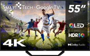 Smart TV SmartTech 55QG06K2 55\" QLED 4K Google TV 5.0 HDR, i zi