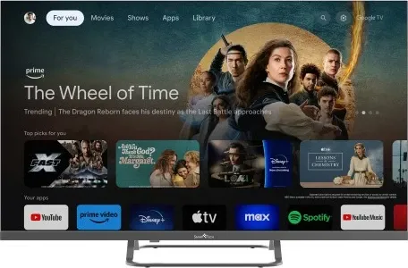 Televizor SmartTech 32" HD Google TV 32HG01V, 8GB, D-LED, gri - 2