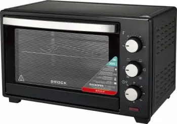 Furrë elektrike portative Brock TO 4801 BK, 48L, 2000W, me konvekcion, e zezë
