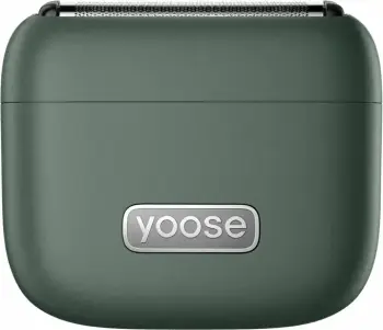 Makinë rroje elektrike portative Yoose MINI 5, 5 tehe (4+1), IPX7, USB-C, Gjelbër, set me aksesorë