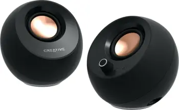 Altoparlantë, Creative, Pebble Pro 51MF1710AA000, e zezë, set dyshe