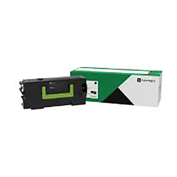 Toner Lexmark 58D2H00, standard, i zi, 1 copë