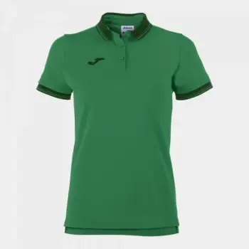 Polo maicë Joma Bali II për femra dhe fëmijë, ngjyrë jeshile