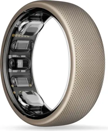Unazë smart, Amazfit Helio Ring Titan W2321TY1N, titan, argjend
