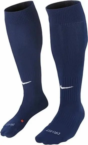 Çorape për futboll Nike për meshkuj dhe fëmijë, blu marine