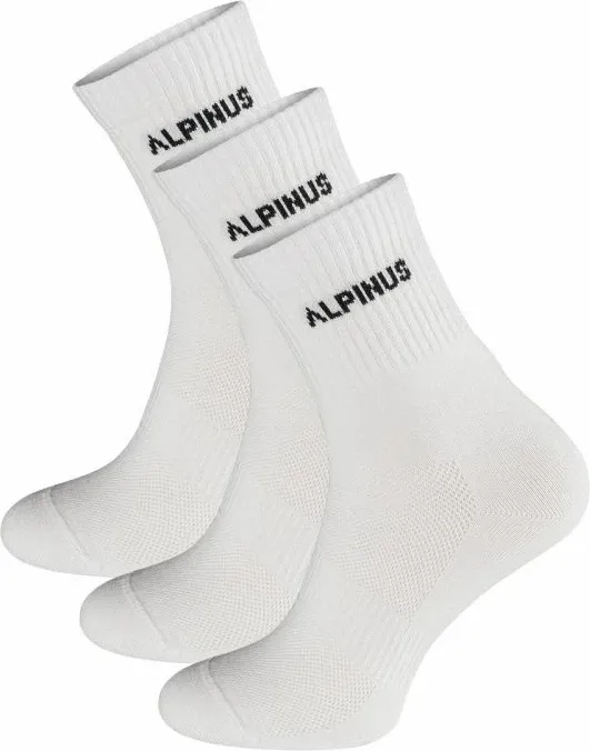 Çorape për turizëm Alpinus, të bardha - 1