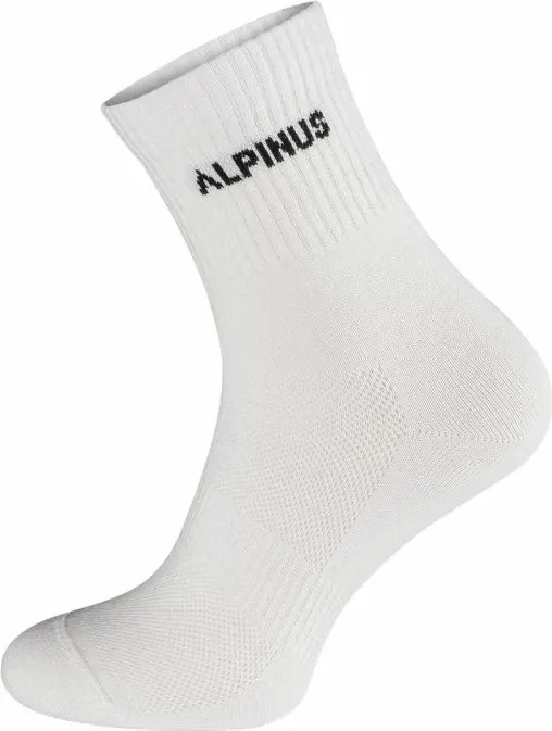 Çorape për turizëm Alpinus, të bardha - 2