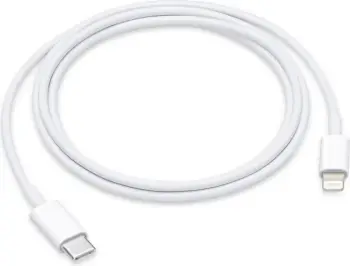 Kabllo karikimi, Apple, MX0K2ZM/A, USB-C në Lightning, e bardhë