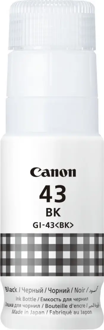 Bojë për printer Canon GI-43 BK (4698C001), standard, e zezë