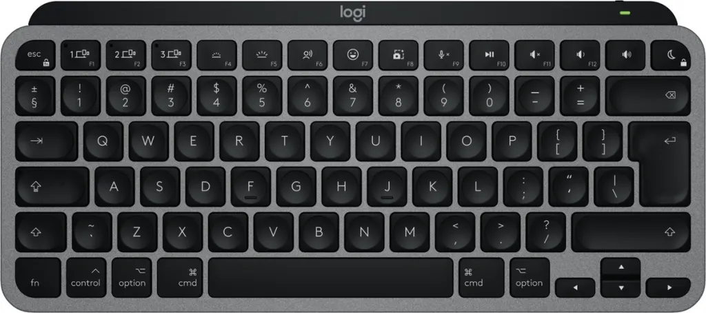 Tastierë Logitech MX Keys Mini për Mac 920-012652, layout US-Int, gri e errët - 1