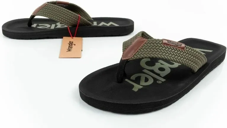 Flip-flopa për meshkuj Wrangler Zane, të gjelbra - 8
