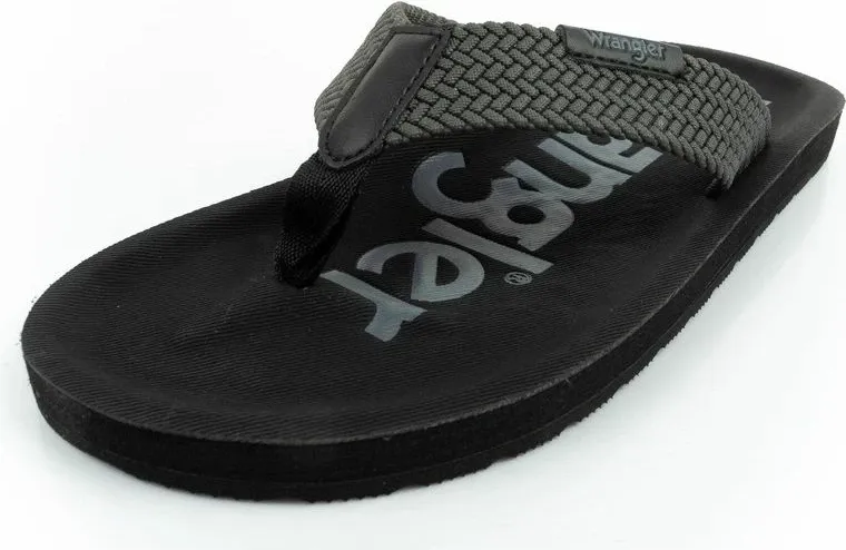Flip-flopa për meshkuj Wrangler Zane, gri - 3