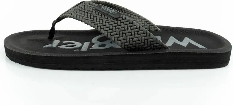 Flip-flopa për meshkuj Wrangler Zane, gri - 2