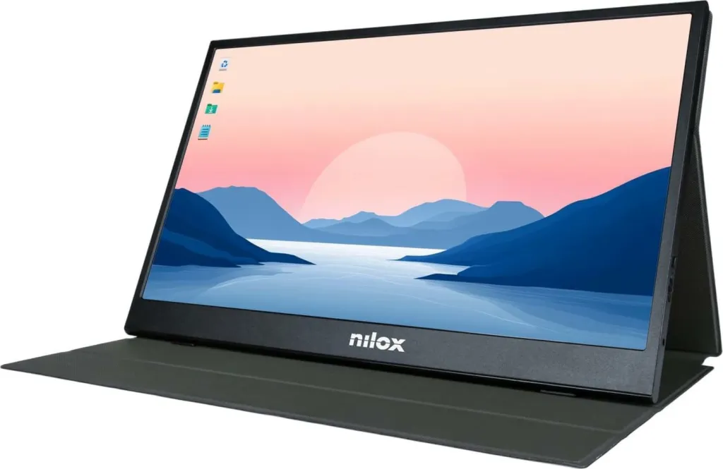 Monitor portabil Nilox NXMP15FHD11 15.6 inç FHD HDMI USB-C - 1