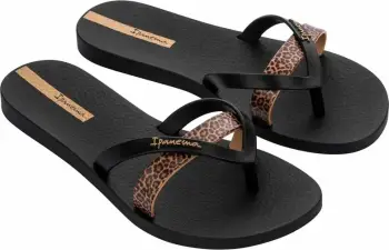 Flip-flopa për femra Ipanema Kirei, të zeza