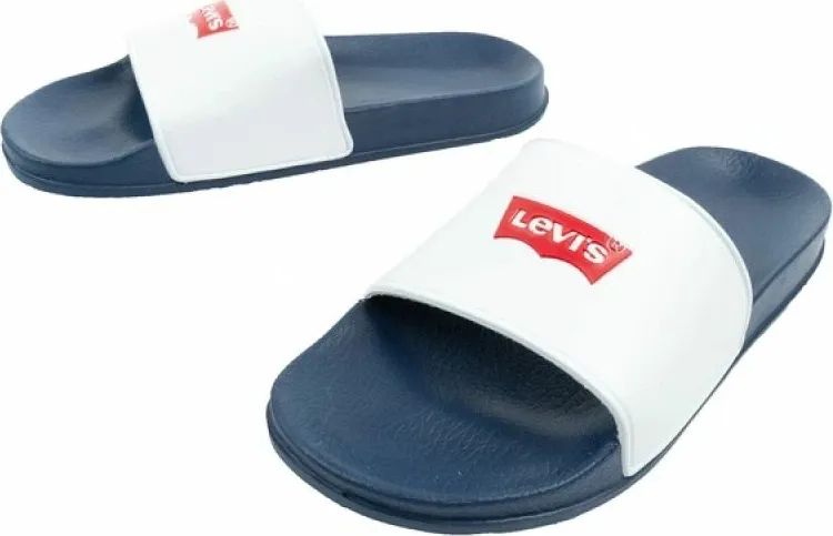 Papuqe sportive për femra Levi's, të bardha - 1