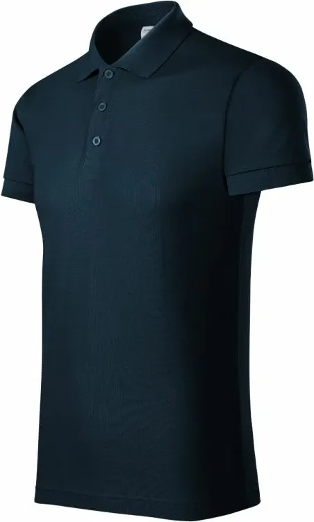 Maicë polo për meshkuj Piccolio, blu marine - 1