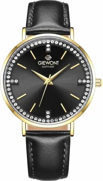 Orë dore femra Giewont GW5390-A4, e zezë