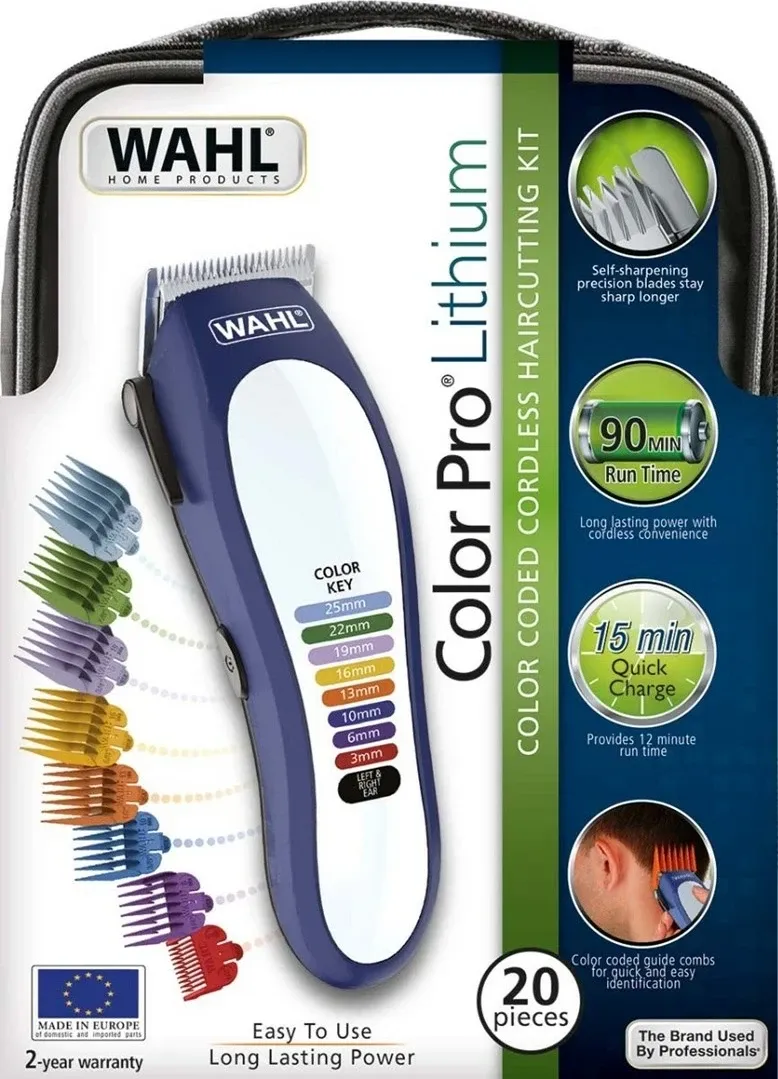 Makinë rroje Wahl ColorPro, Lithium-Ion, Bardhë - 14