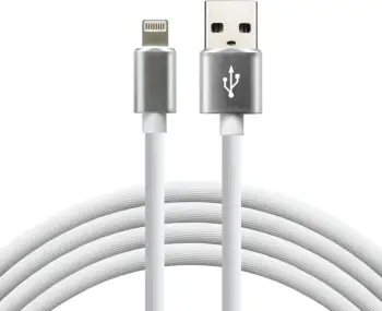 Kabllo USB Lightning everActive CBS-1IW, 1m, e bardhë
