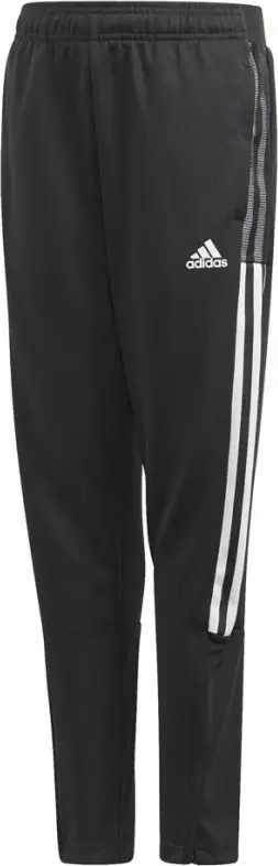 Pantallona sportive për djem adidas, të zezë