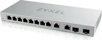 Switch Zyxel XGS1210-12, 8 porta 1Gbps, 2 porta 2.5Gbps, 2 SFP+ 10G