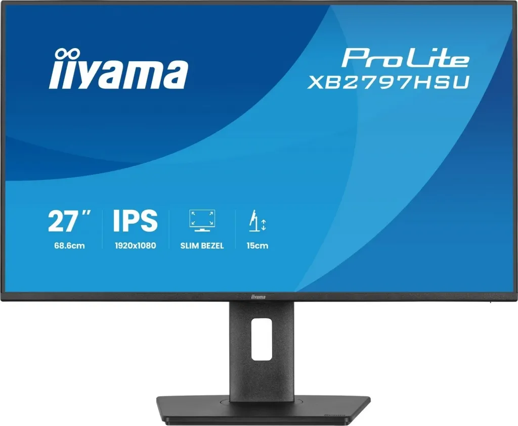Monitor iiyama XB2797HSU-B1, 27 inch, Full HD, IPS, LED, i zi - 1