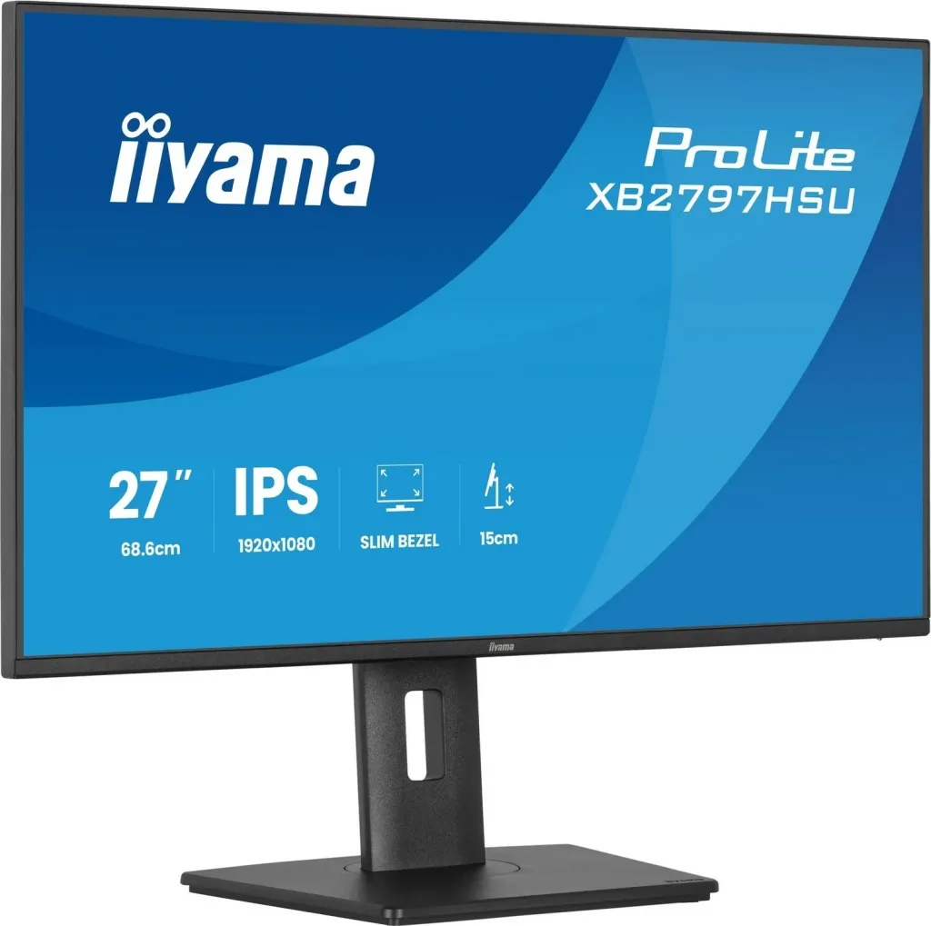 Monitor iiyama XB2797HSU-B1, 27 inch, Full HD, IPS, LED, i zi - 2