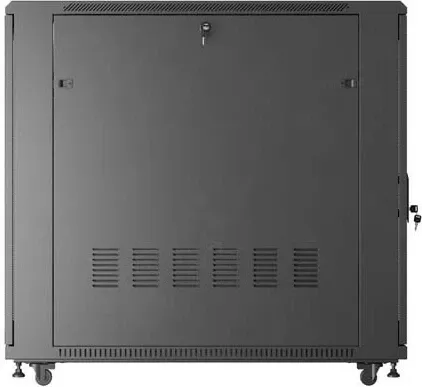 Kasë rack LANBERG 19" 22U 800x1200mm, me ventilatorë, e zezë - 4