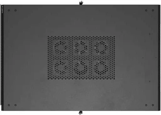 Kasë rack LANBERG 19" 22U 800x1200mm, me ventilatorë, e zezë - 7
