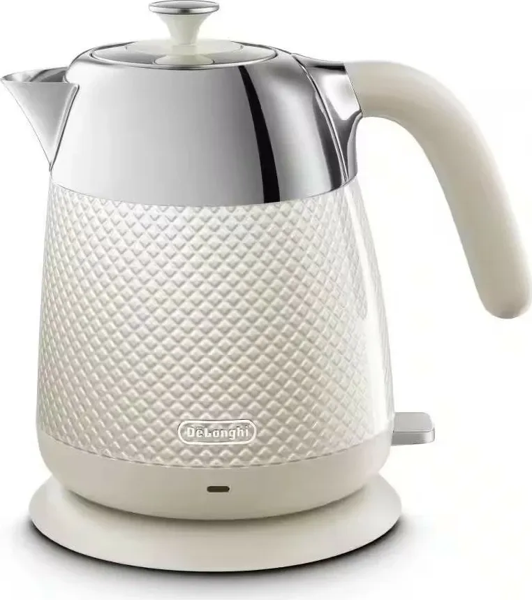 Çajnik elektrik DeLonghi Luminosa KBL2001, 1.7L, 2000W, krem - 1