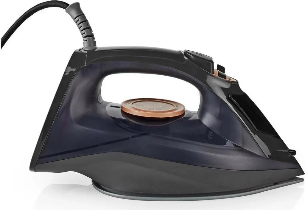 Hekur me avull Nedis, 2200W, rezervuar 220ml, pllaka qeramike, lejla - 5