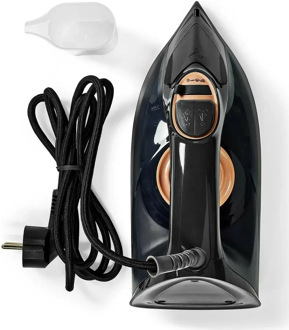 Hekur me avull Nedis, 2200W, rezervuar 220ml, pllaka qeramike, lejla - 7
