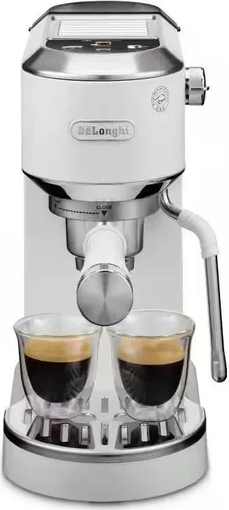 Aparat kafeje DeLonghi Dedica Duo EC890.WI, për kafe të nxehtë dhe të ftohtë, bardhë - 1