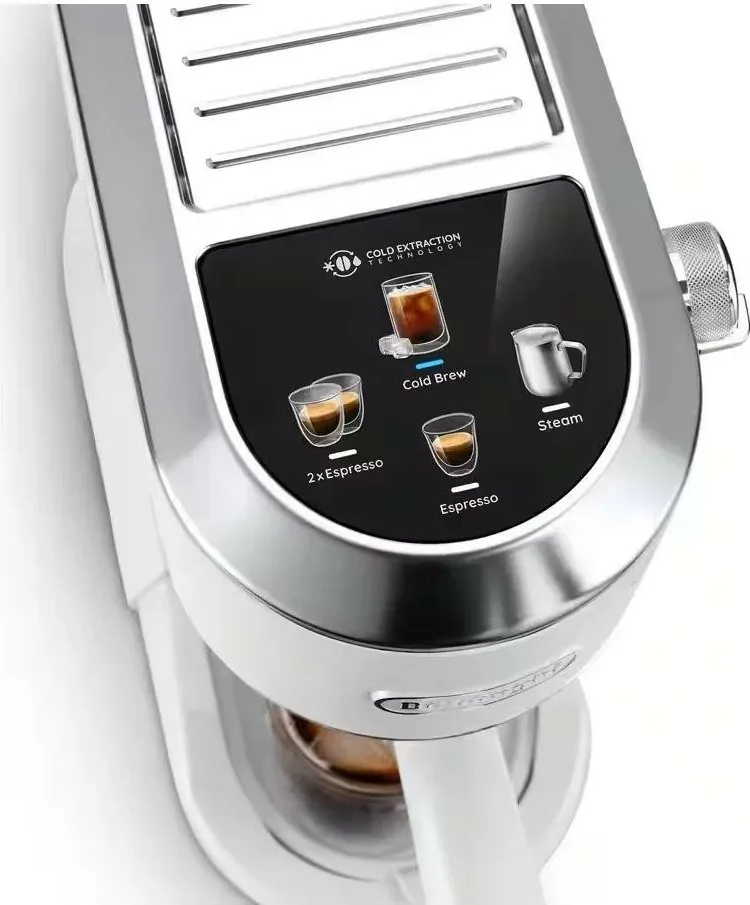 Aparat kafeje DeLonghi Dedica Duo EC890.WI, për kafe të nxehtë dhe të ftohtë, bardhë - 2