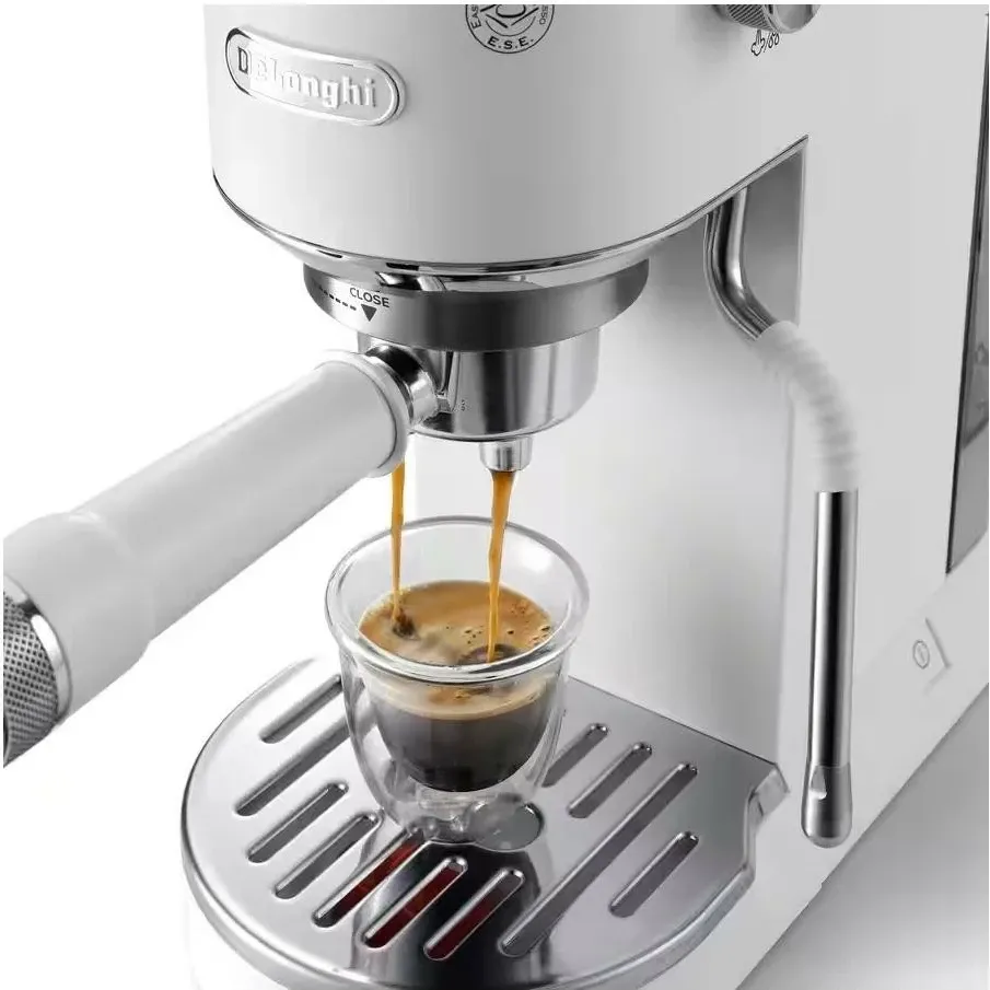 Aparat kafeje DeLonghi Dedica Duo EC890.WI, për kafe të nxehtë dhe të ftohtë, bardhë - 3