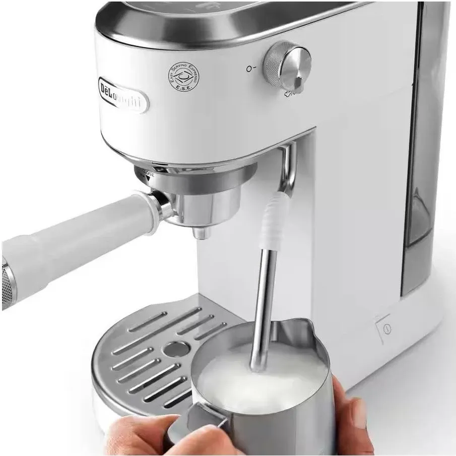 Aparat kafeje DeLonghi Dedica Duo EC890.WI, për kafe të nxehtë dhe të ftohtë, bardhë - 5