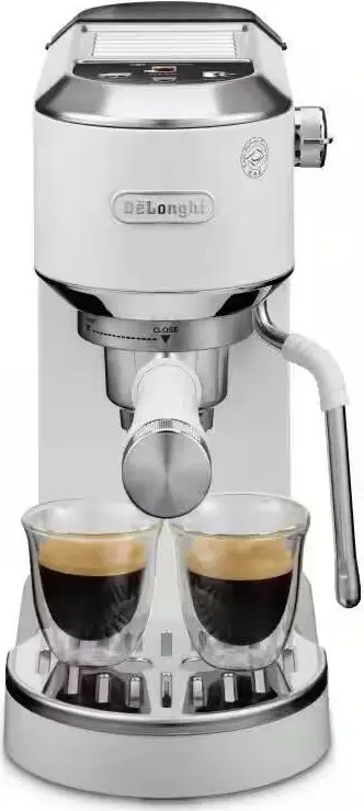 Aparat kafeje DeLonghi Dedica Duo EC890.WI, për kafe të nxehtë dhe të ftohtë, bardhë